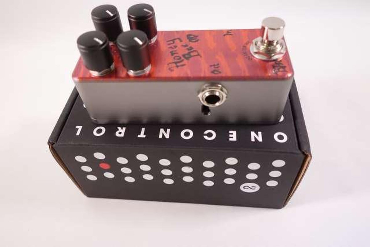 One Control Honey Bee OD 4K Mini Custom Guitar Effects Pedal