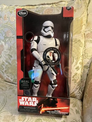 Disney Store Star Wars First Order Stormtrooper Talking Figure 14'' -Works-NIB