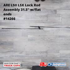 Are Lsiilsx Tonneau Cover Lock Rods Part 14266 31.5 With Flat Ends