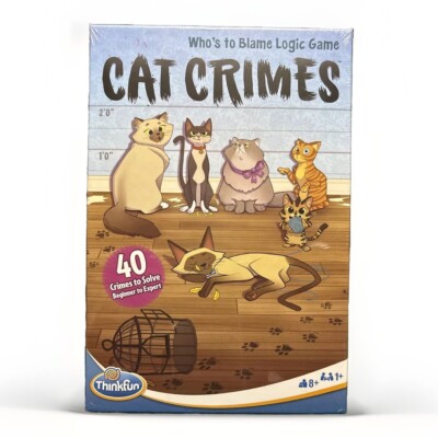 Thinkfun Cat Crimes Logic Game