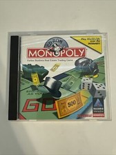 Video Game PC Monopoly the original classic board game 1998