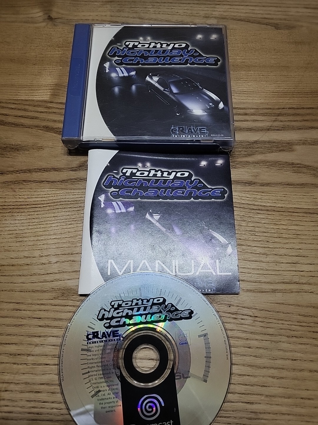 Tokyo Highway Challenge sur SEGA Dreamcast !!!!