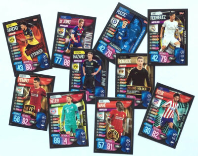 Match Attax Extra Regular Cards Champions League 2019/20 - Choose From All -