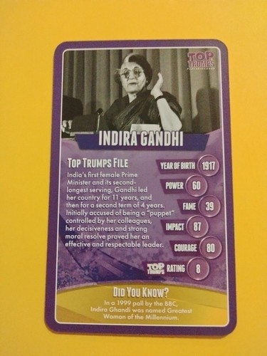 2020 Top Trumps GREAT WOMEN (you pick) pack fresh cards Free Shipping - Picture 8 of 32