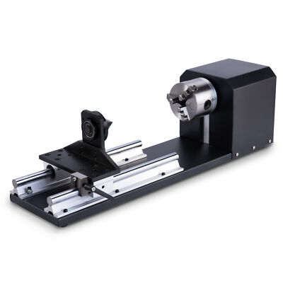 4-Wheel Rotary Axis Attachment for above 50W Laser Engraver Cylinder Rotation
