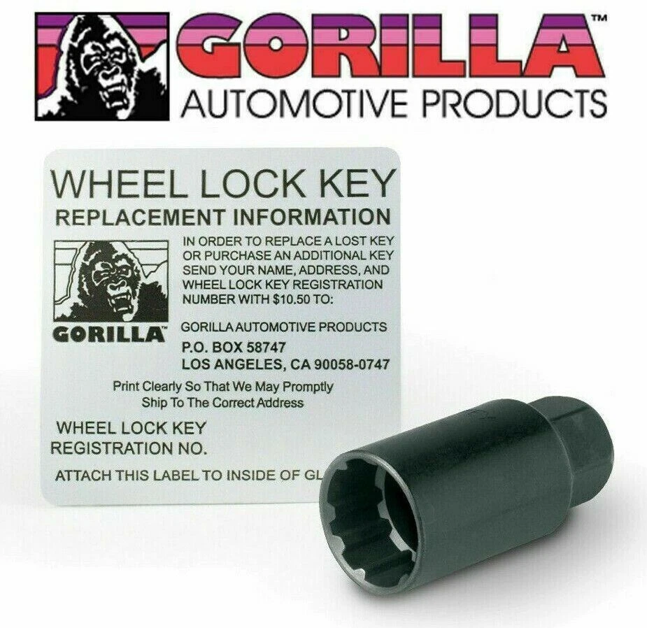 Kit de 5 tuercas y sistema de bloqueo cromado bellota Gorilla 20 piezas 12 mm x 1,50 - 71733 Foto 2 de 4