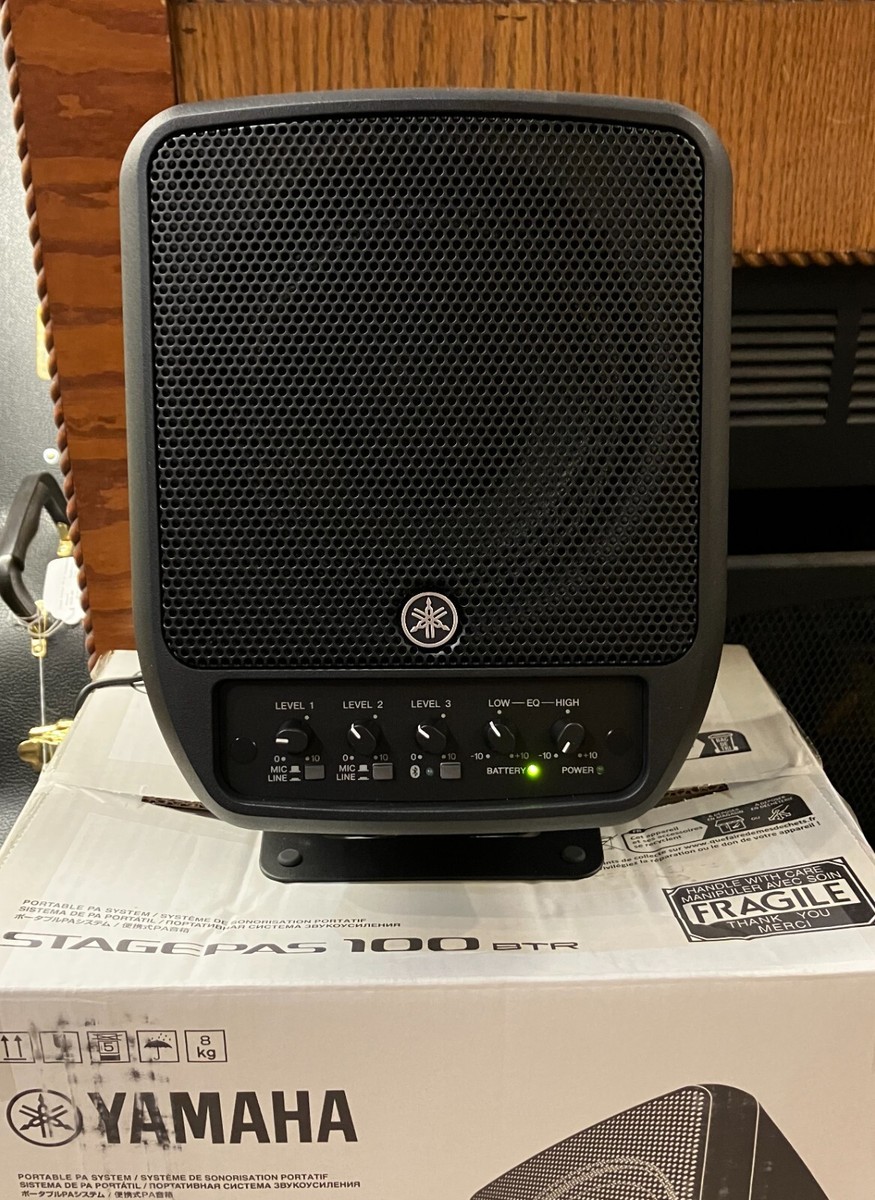 Yamaha STAGEPAS 100BTR 100W Battery-Powered Portable PA