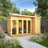 Mercia 12 x 8ft Garden Room with Side Shed