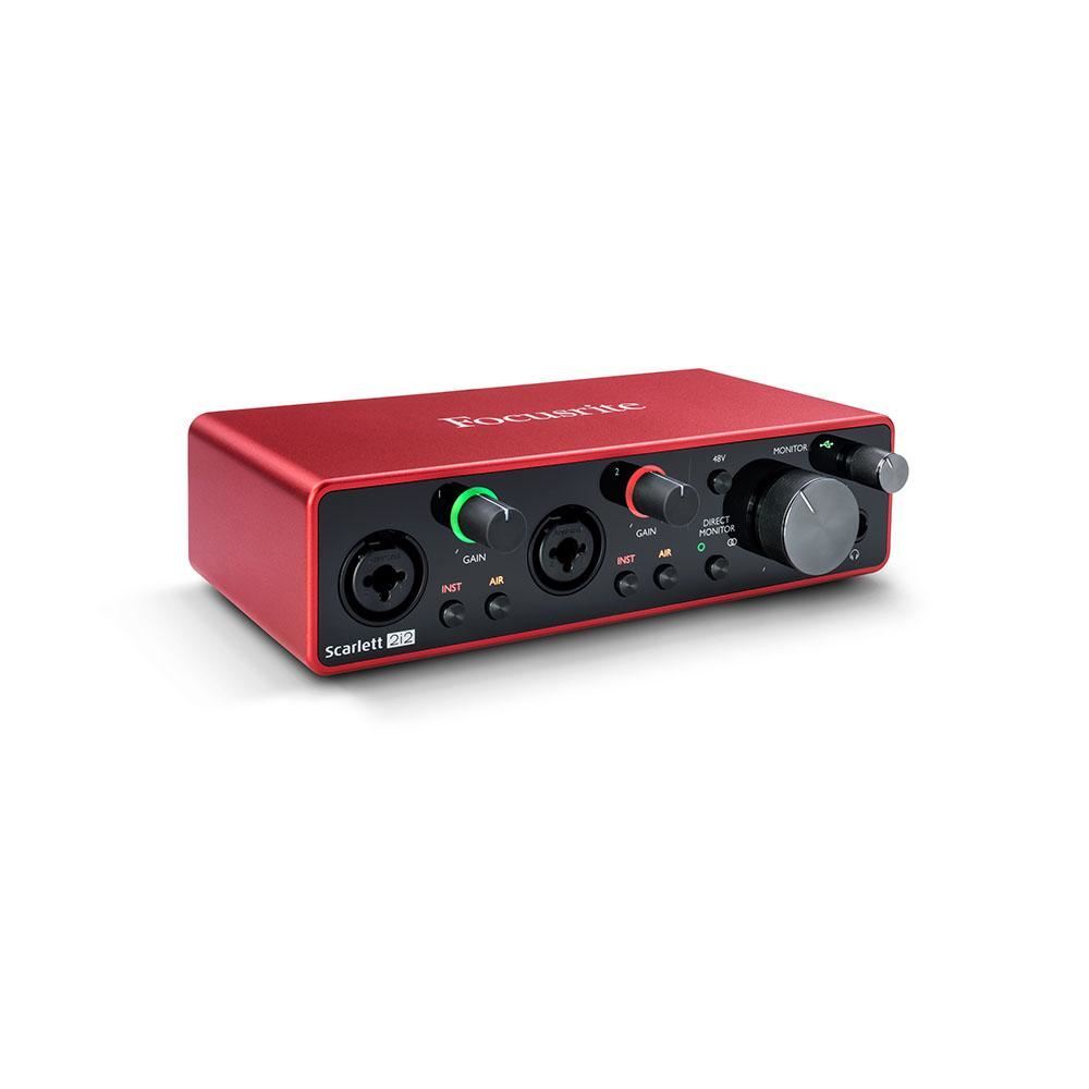 【タイムセール中】Focusrite Scarlett 2i2 (gen3) Scarlett 2i2 [3rd Gen] | Focusrite