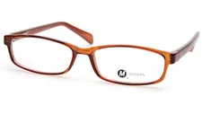 NEW MODERN OPTICAL BRAVE Brown EYEGLASSES GLASSES FRAME 50-15-135 B24