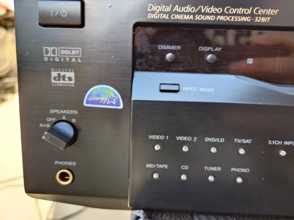 Sony STR DE845 - 5.1 Channel 100 Watt Receiver (For Parts/NOT Working/As-Is) - Image 3 of 4