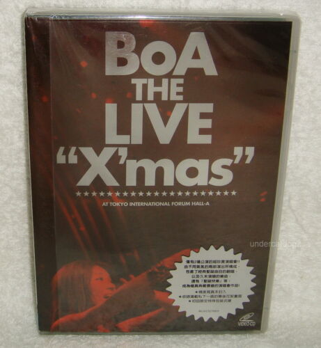 BoA The Live X&#039;Mas Taiwan Ltd 2-VCD (Special Cover)