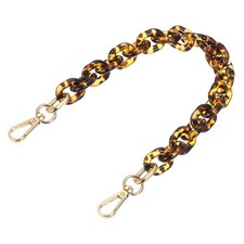 Acrylic Purse Strap, 15 Inch Acrylic Chain Purse Strap Replacement Luxury Han...