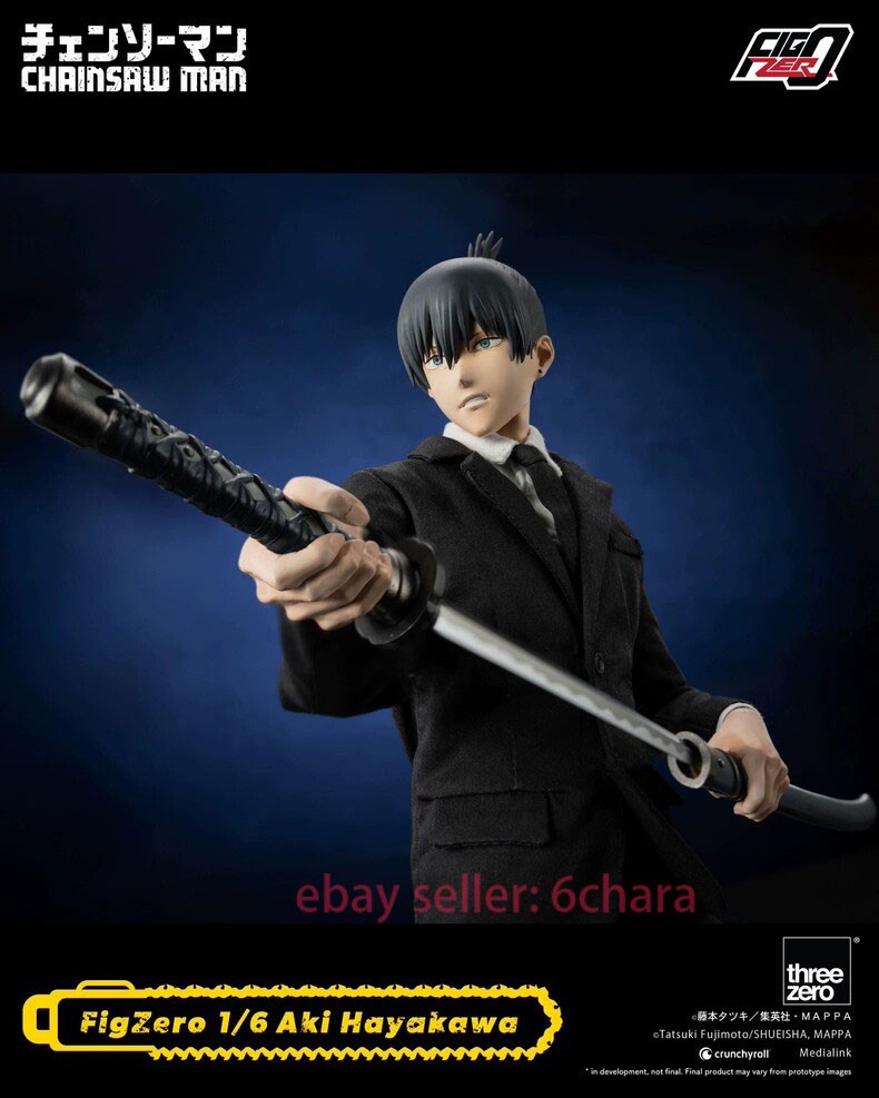 Threezero 3Z0467 Chainsaw Man FigZero Aki Hayakawa 1/6 Scale