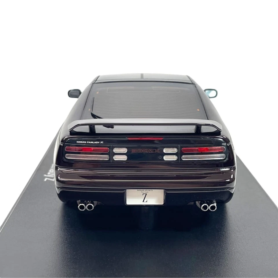 Modellino Auto Kyosho Samurai 1/18 Nissan Fairlady Z Version R 2by2 Purple - Immagine 4 di 4