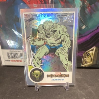 Abomination #FFX1 Flipped FX Upper Deck Marvel Beginnings Vol. 2 Trading Card