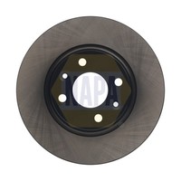 2X Napa Bremsscheibe BelüFtet Ø258Mm FüR Dacia Sandero II Logan MCV 3K Renault