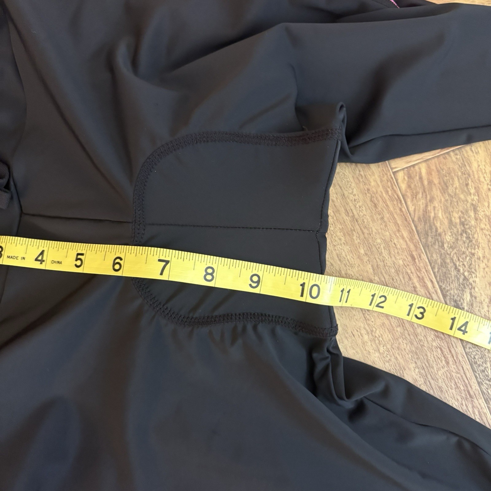 Womens Black Pink Cycling Padded Compression Pants Size L Beroy Sports M5