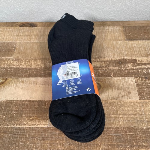 New FootJoy Golf ComfortSof Low Cut Ankle Socks 3 Pair Mens Black Size US 7-12 - Picture 2 of 3