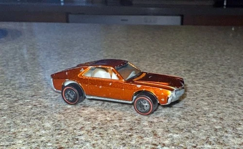 Hot Wheels 1968 Custom AMX  Original Redline