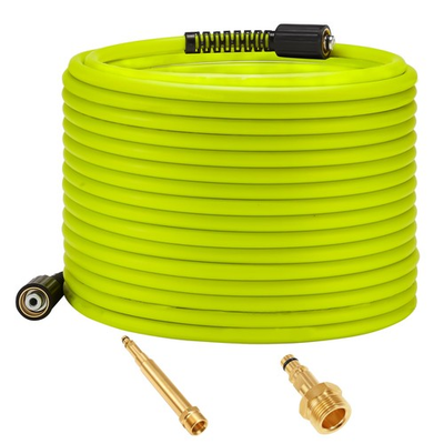 #ad #ad M MINGLE Pressure Washer Hose 50 FT x 1 4quot; Kink Resistant Power Washer Hose wit $45.59