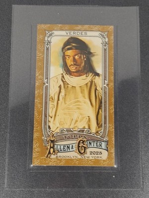 2025 Topps Allen & Ginter #298 Tai Verdes Mini Gold Border