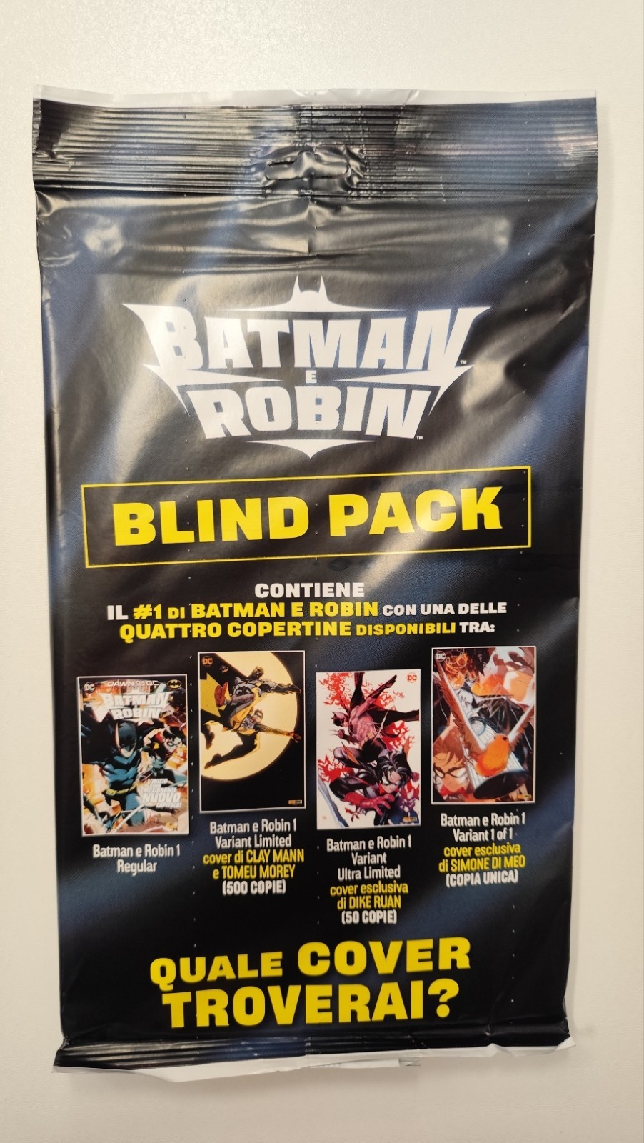 BATMAN E ROBIN 1 BLIND PACK SIGILLATO. PANINI COMICS APRILE 2024