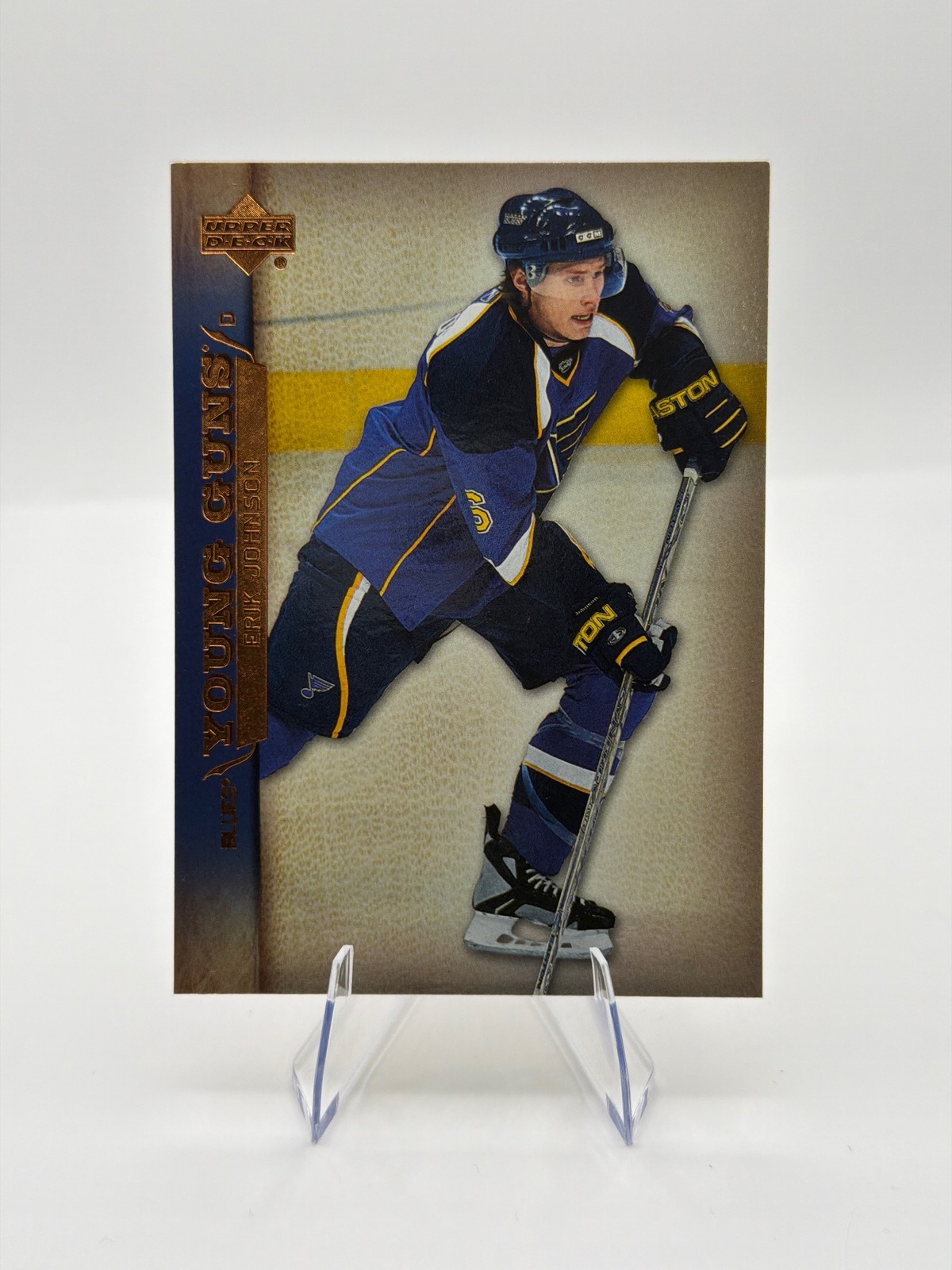 2007-08 Upper Deck #243 Erik Johnson Young Guns