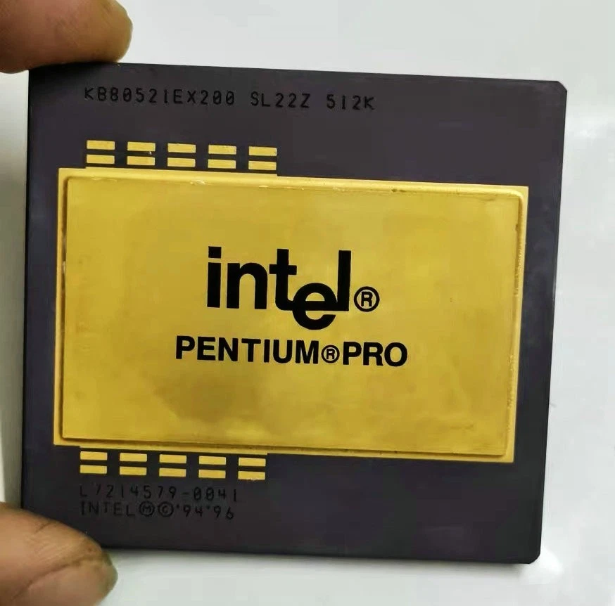 Intel Pentium Pro Computer Processors (CPUs) 200 MHz Bus Speed for