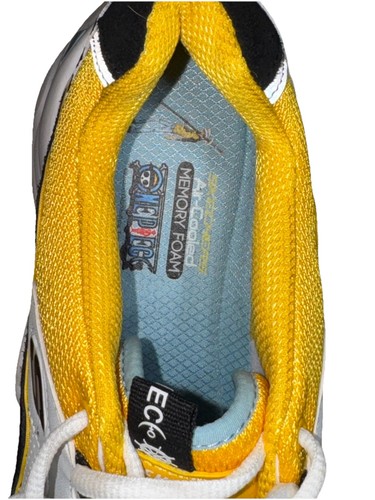 Skechers x One Piece Women's D' Lites V.2 3 Trafalgar Law Sneakers White US 9.5 - Picture 7 of 10