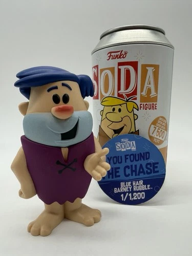 Funko Soda Animation - Flintstones - Barney Rubble Blue Hair Chase 1/1,200
