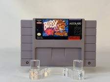 Bubsy Claws Encounters of the Furred Kind SNES Tested Cart Only Free Ship