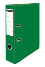 Plastoreg Lever Arch File, A4, 70mm Spine Width, Green