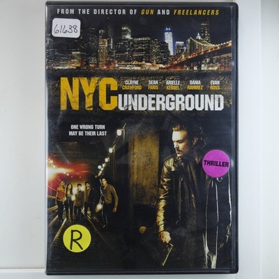 NYC Underground DVD 2013 Clayne Crawford Sean Faris Thriller Widescreen