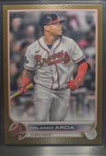 2022 Topps Update Series - Orlando Arcia #US169 Gold /2022 Atlanta Braves 