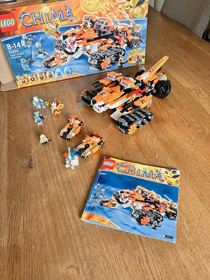 LEGO Legends of Chima 70224 Tiger's Mobile Command mit Anleitung OVP