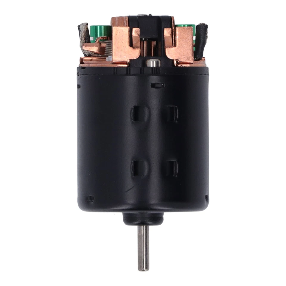 DC Brushed Motor Black Shell Carbon Brush Installation For High Speed Car Model❀ - Image 2 of 4