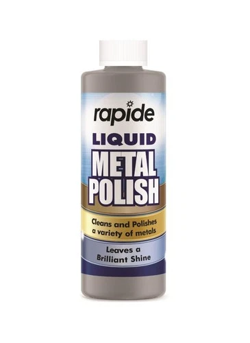 Rapide Liquid Metal Polish Leaves A Brillaint Shine 250ml (2881)