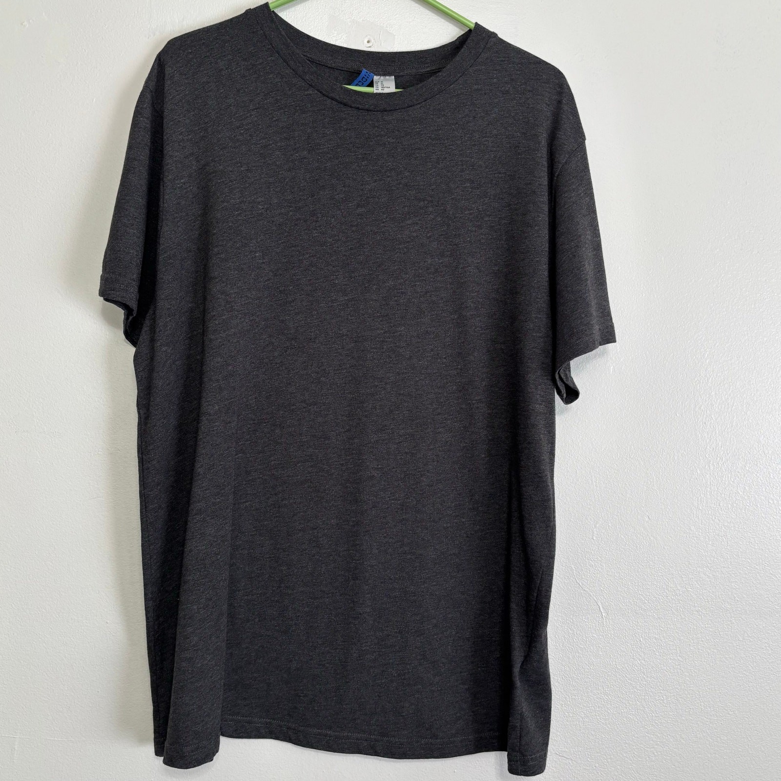 Divided Gray Unisex T-shirt Size XL