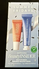 Summer Fridays Pink Sugar Lip Balm Mask Cream Sephora Insider Birthday Brand New