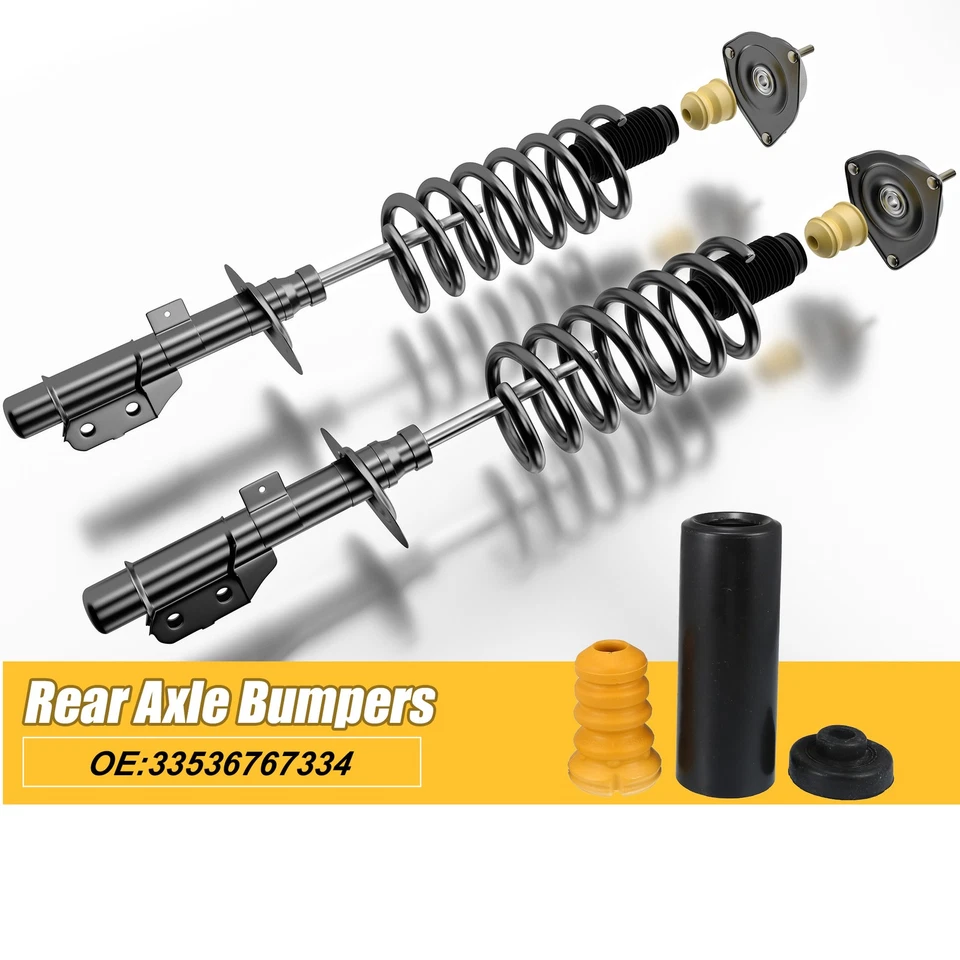 Car Rear Bumper Shock Absorber No.33536767334 for BMW 1 Series M 2011 1 Set - Image 2 of 4