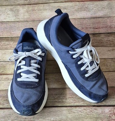 Allbirds Mens Courier Sneaker Tennis Shoes +7.95 KGC02E Navy Fabric Comfort Size