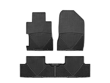 WeatherTech All-Weather Floor Mats for Civic/Civic Si - 1st & 2nd Row Black