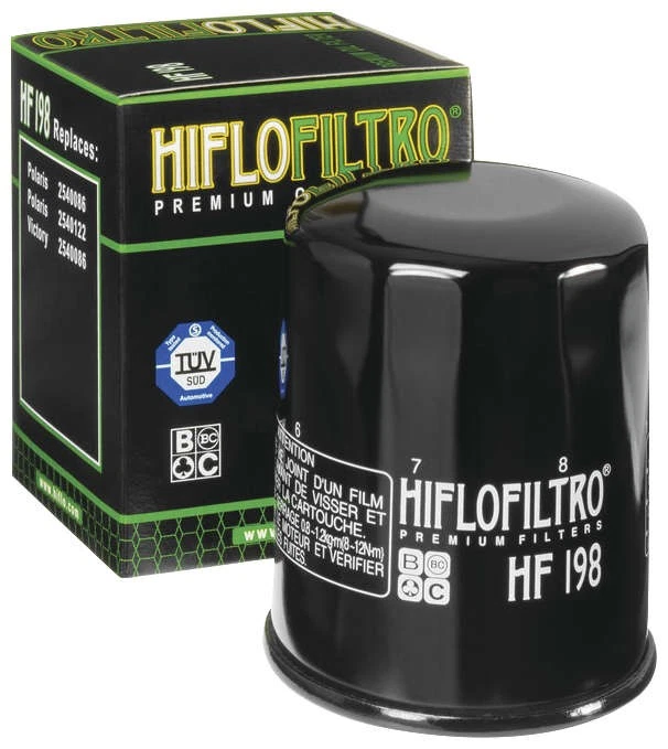 HF198 Oil Filter - Black - 12 Pack - Image 2 of 4