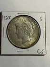 1928 S Peace Silver Dollar $1 Nice AU/UNC Better Date San Francisco Mint