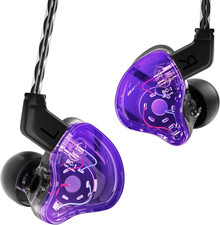 CCZ Melody in Ear Monitor Headphones, Hifi 1DD 1BA Drivers Iem Earphones, Wired