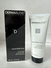 Dermablend Leg and Body Foundation with SPF 15, IVORY, 100ml 3.4 Fl. Oz. NEW 