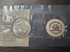 1898-O $1 GSA Softpack Morgan Silver Dollar. Attractive Uncirculated Example!