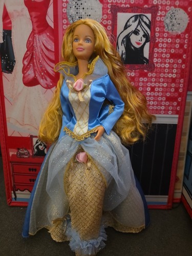 Barbie Doll As Sleeping Beauty Doll 1997 Vintage 