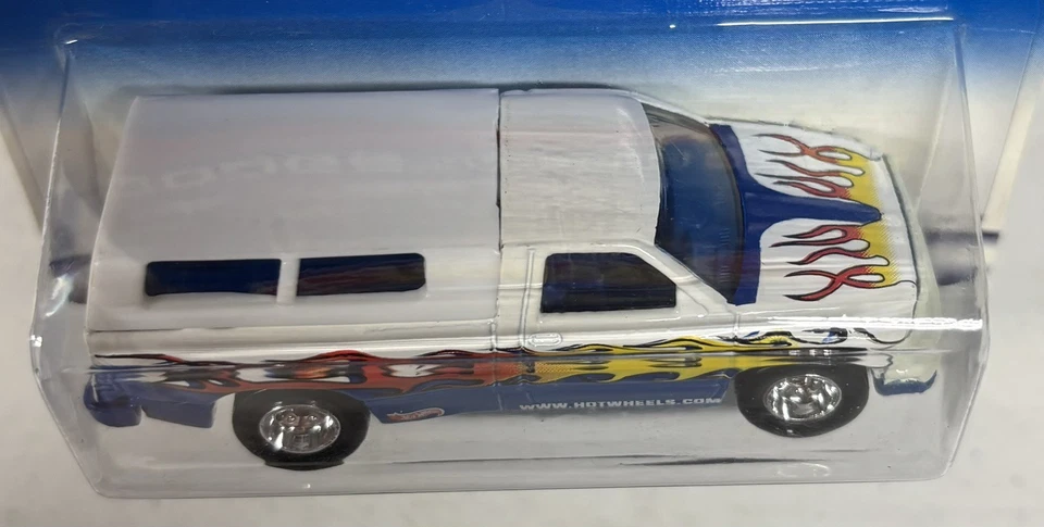Remolque Hot Wheels White Dodge Ram 1500 1999 edición especial no. 1059 (K) Foto 3 de 4